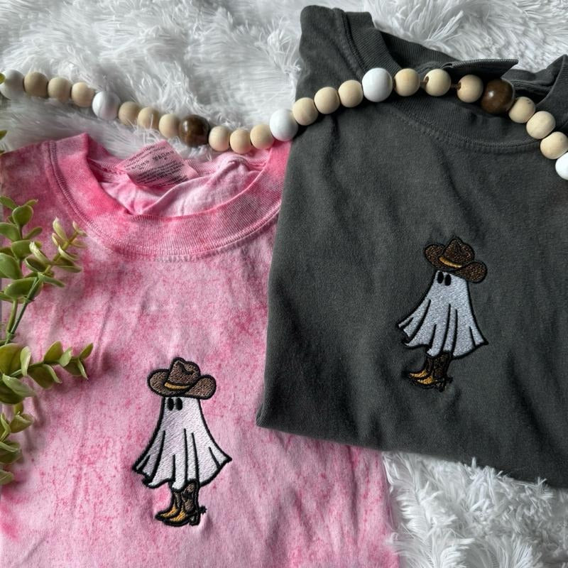 Halloween Embroidered Tshirt, Cowboy Tshirt Hoodie, Sweatshirt | WearSparks.com