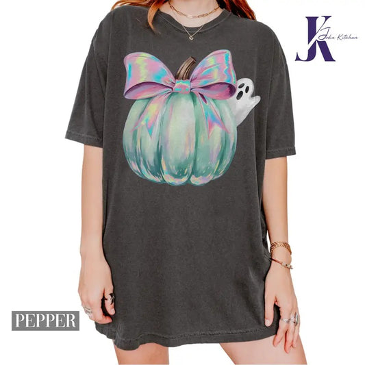 Halloween Ghost And Pumpkin Shirt, Halloween Pumpkin Sweatshirt, Halloween Ghost Sweatshirt, Halloween Gif Hoodie