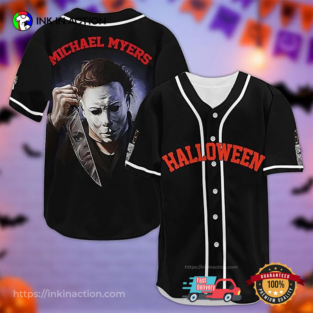 Halloween Gifts For Horror Lover Baseball Jersey