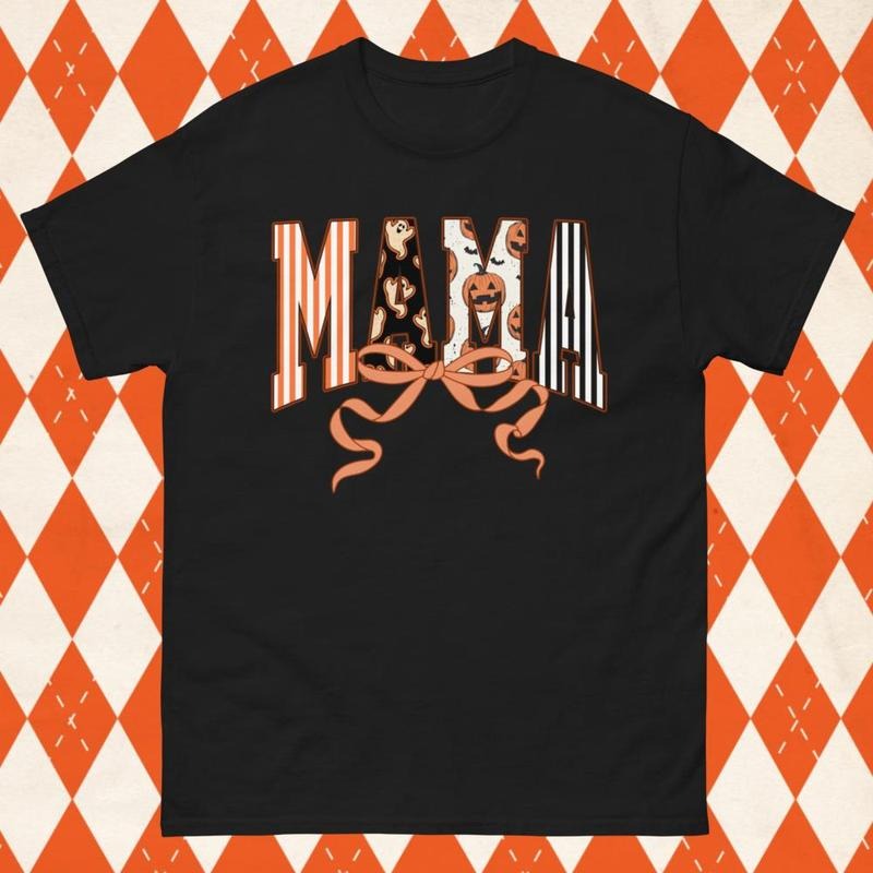 Halloween Mama Gildan Shirt, Halloween ghost Design, Unisex classic tee, Spooky tee, gildanshirt Hoodie, Sweatshirt