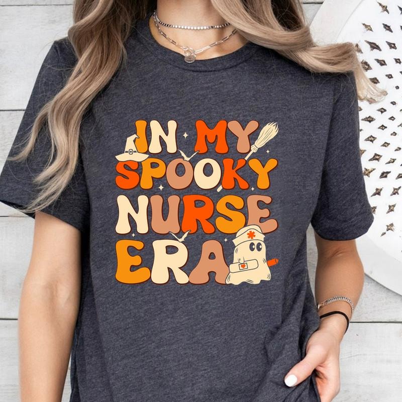 Halloween Nurse Shirt, In My Spooky Nurse Era Shirt, Nurse Halloween Gift, Halloween Party Shirt, Halloween Nurse Squad...