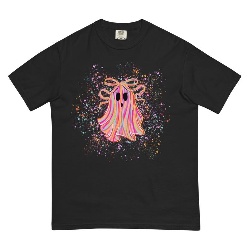 Halloween Paint Splatter Ghost Shirt
