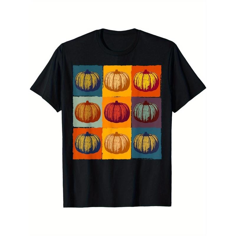 Halloween Pumpkin retro jack-o '-lantern costume T-shirt Made in USA Hoodie, Sweatshirt | WearSparks.com