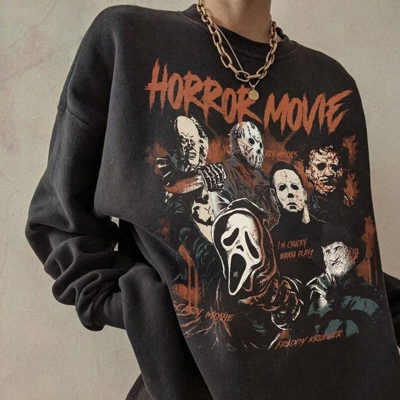 Halloween The Night He Came Home T-shirt, Horror Movies Shirt, Horror Movie Hoodie Sweatshirt | WearSparks.com