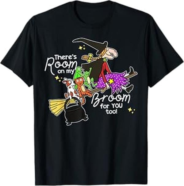 Halloween There's Room On My Broom For You Too Teacher T-Shirt Hoodie, Sweatshirt | WearSparks.com