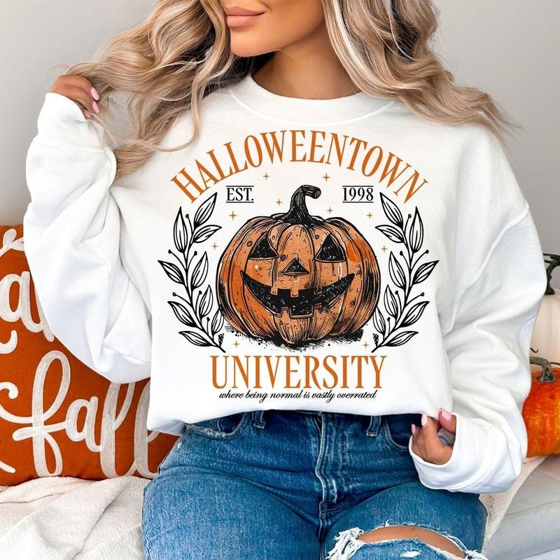 Halloweentown 1998 Sweatshrit, Halloween Town University Shirt, Halloweentown Crewneck Sweatshirt Halloweentown...