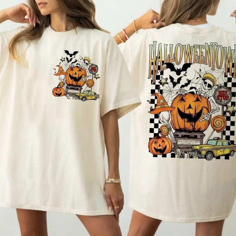 Halloweentown Est 1998 Shirt, Halloweentown Unisex, Retro Halloweentown Tshirt, Fall Shirt Hoodie, Sweatshirt