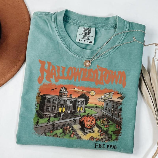 Halloweentown Est 1998 Shirt, Halloweentown University, Retro Halloweentown Shirt, Cute Fall Shirt, Halloween Graphic Tee...
