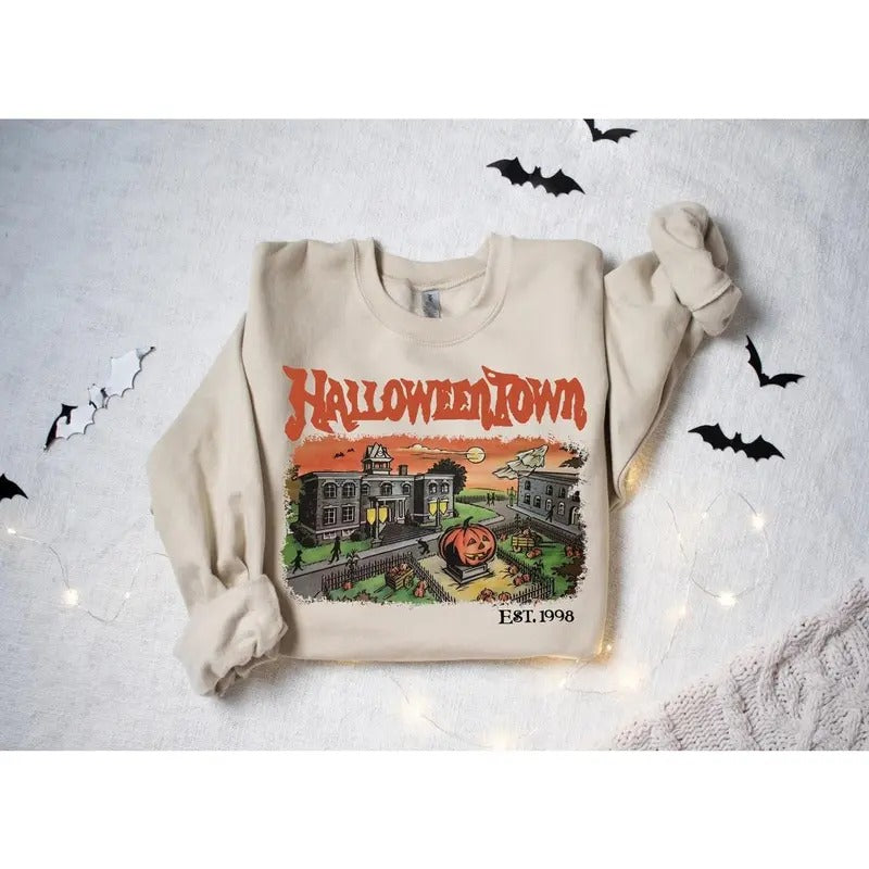 Halloweentown Est 1998 Sweatshirt T-Shirts, Hoodie | WearSparks.com