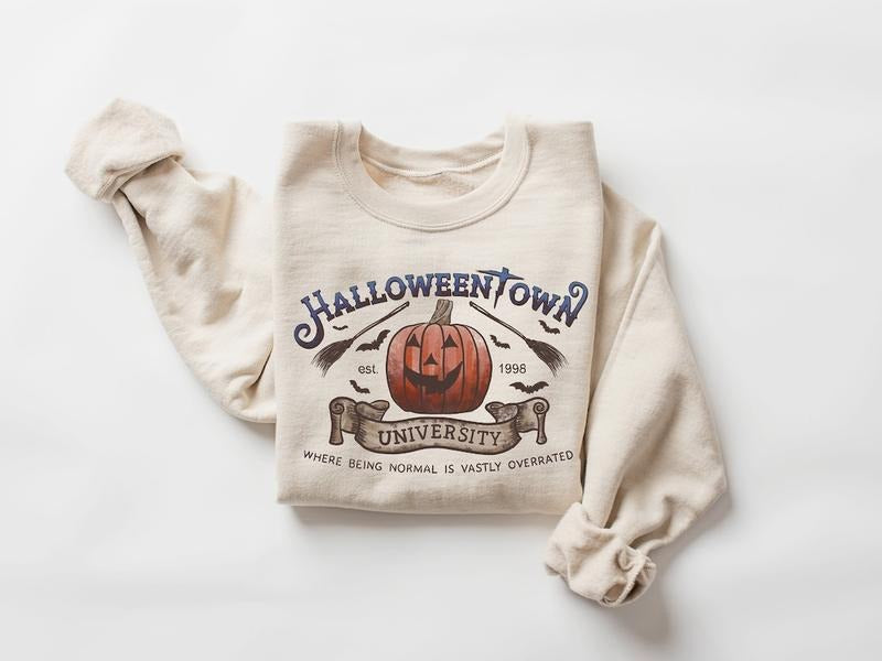 Halloweentown University Est 1998 Sweatshirt, HalloweenTown Hoodie, Halloweentown 1998 Shirt | WearSparks.com