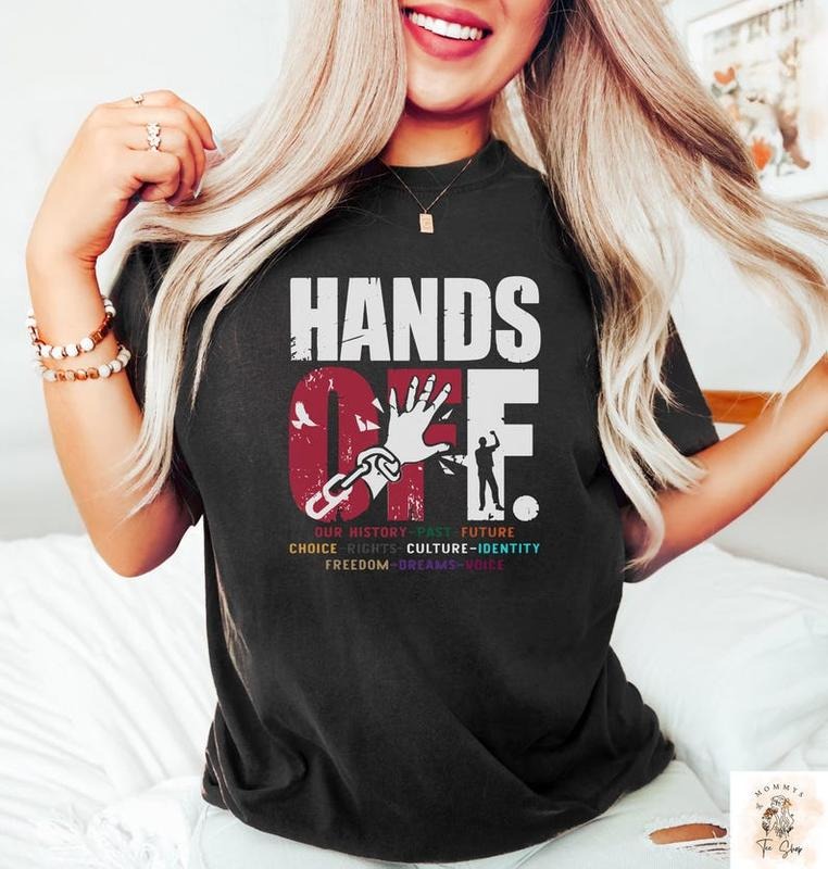 Hands Off Protest Shirt, Trendy Political Sweatshirt, Anti-Government Control Tee, Medicare Medicaid Rights Shirt, Social...