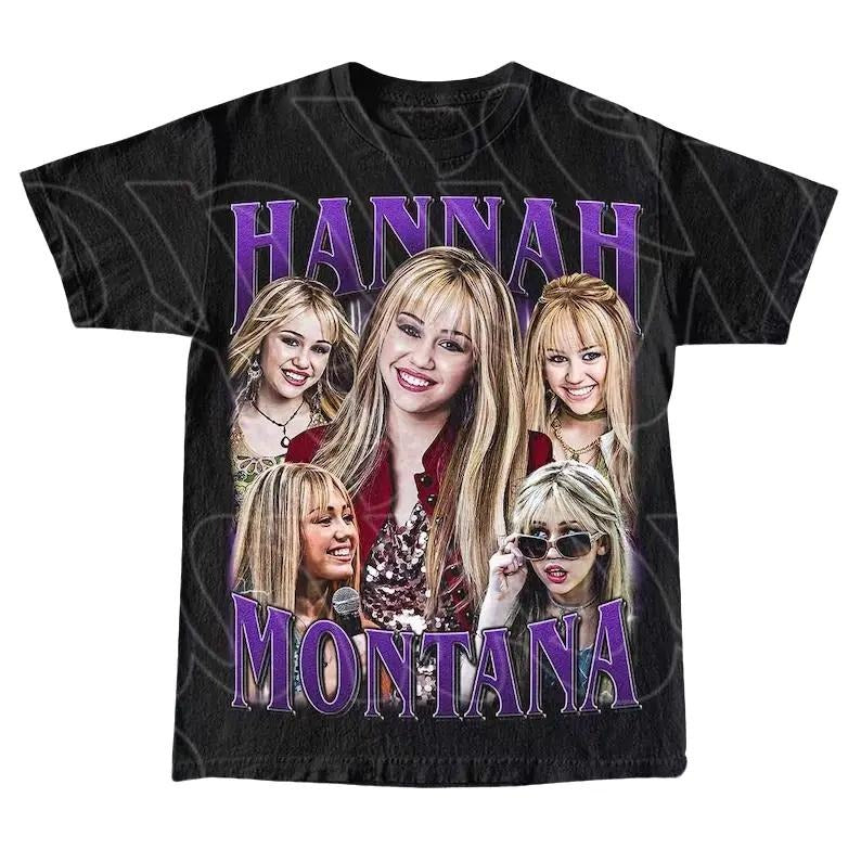 Hannah Montana Vintage T-Shirt, Gift For Fans, Movie Fan Shirt, Movie Shirt Hoodie, Sweatshirt | WearSparks.com