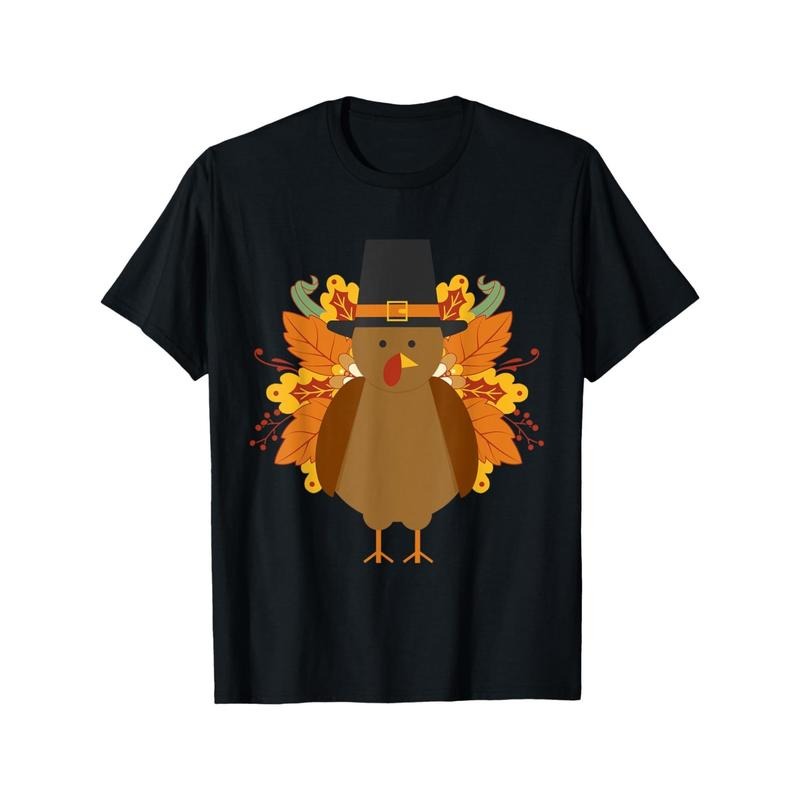 Happy Thanksgiving Fun Turkey for Men T-shirt made in usa Hoodie, Sweatshirt | WearSparks.com