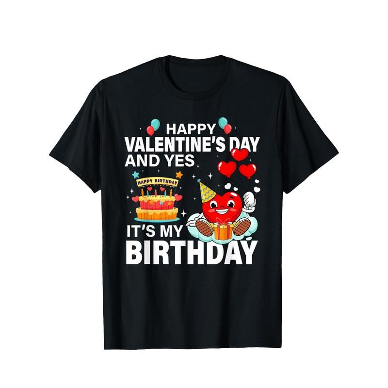 Happy Valentine'S Day Funny Valentines Day Novelty Graphic Printed Tee, Short Sleeve Boys Valentine'S Day T-Shirt for...