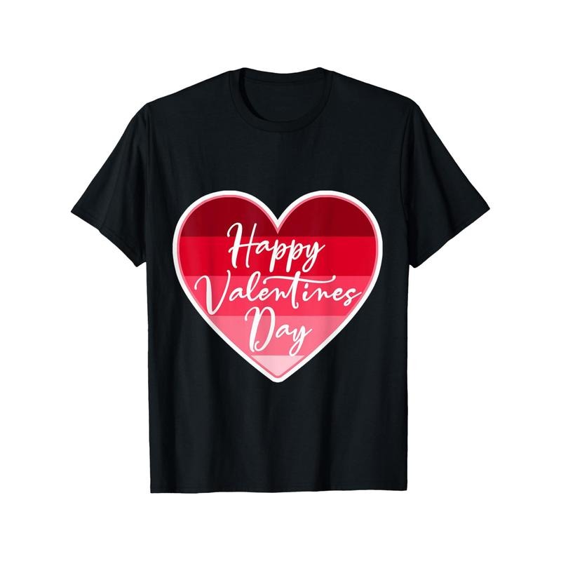 Happy Valentines Day Men'S T-Shirts, Funny Valentine'S Day Novelty Graphic Printed Tee, Short Sleeve Valentine'S Day...