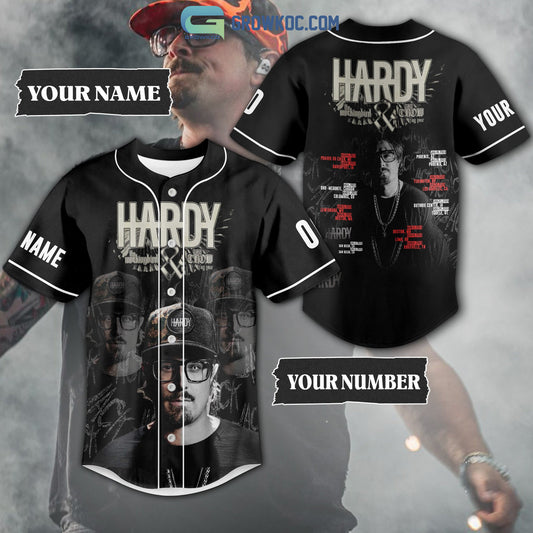 Hardy The Mockingbird And The Crow Fall Tour Personalized Baseball Jersey