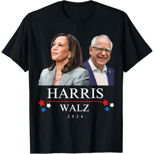 Harris Walz 2024 President Election Kamala Harris Tim Waltz T-Shirt made in usa Hoodie, Sweatshirt | WearSparks.com