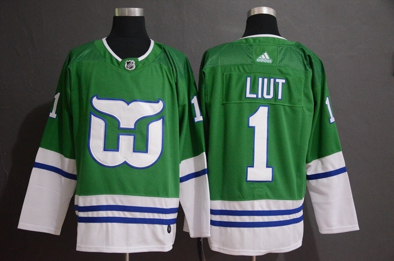 Hartford Whalers #1 Mike Liut