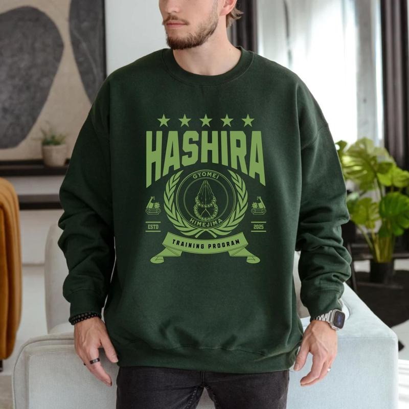 Hashira Anime Shirt, Academy Shirt for DS Fans, Anime Lovers Gift, Collage Gyomei Training Program Shirt Hoodie, Sweatshirt