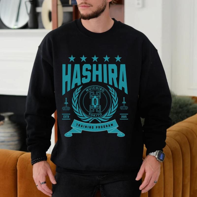 Hashira Anime Shirt, Academy Shirt for DS Fans, Anime Lovers Gift, Collage Muichiro Training Program Shirt Hoodie, Sweatshirt