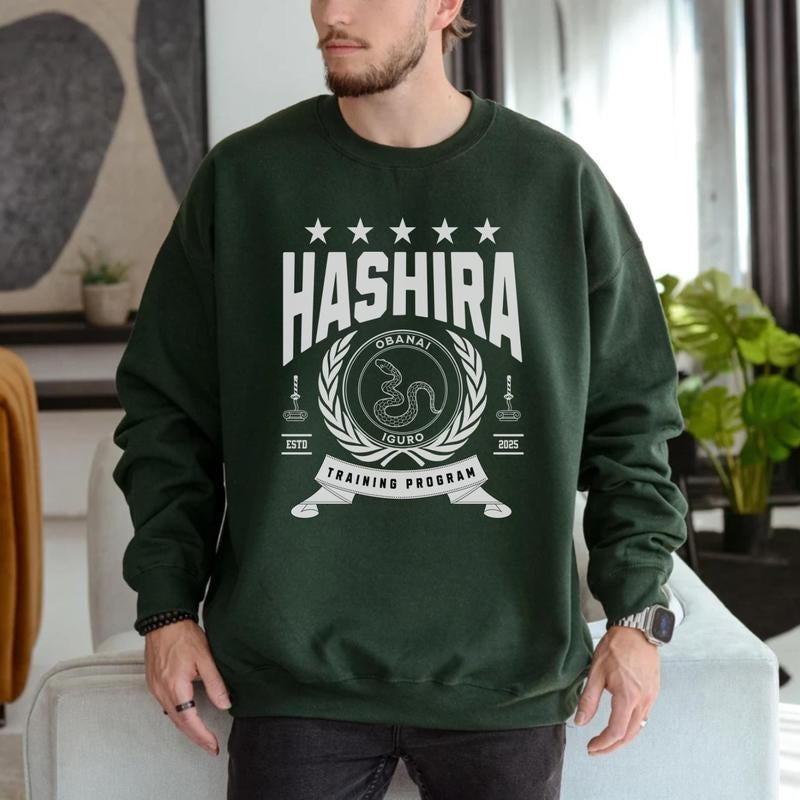 Hashira Anime Shirt, Academy Shirt for DS Fans, Anime Lovers Gift, Collage Obanai Training Program Shirt Hoodie, Sweatshirt
