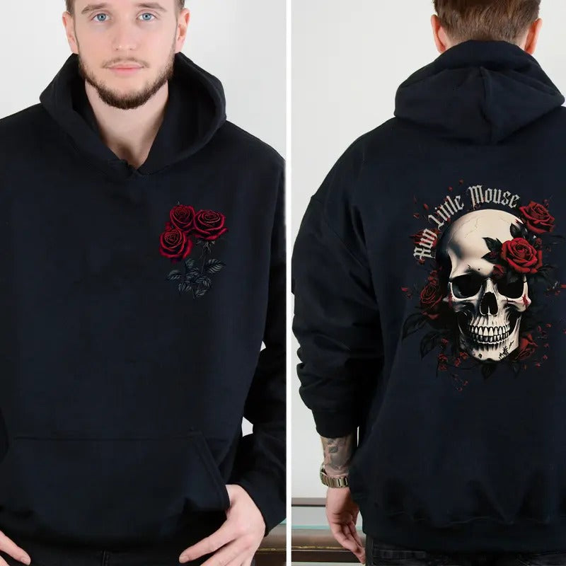 Haunting Adeline Hoodie, Run Little Mouse Hunting Pullover Sweater, Zade Meadows Dark Romance Gifts Booktok Hd Carlton...