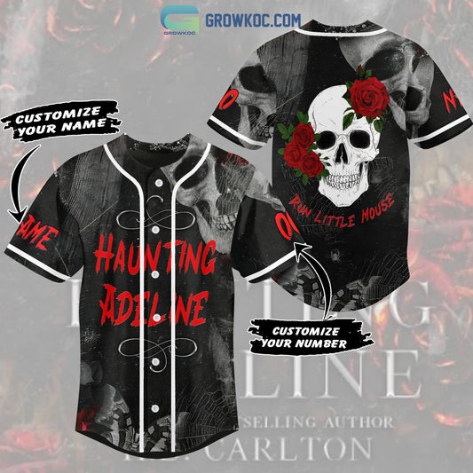 Haunting Adeline Run Little Mouse Personalized Baseball Jersey