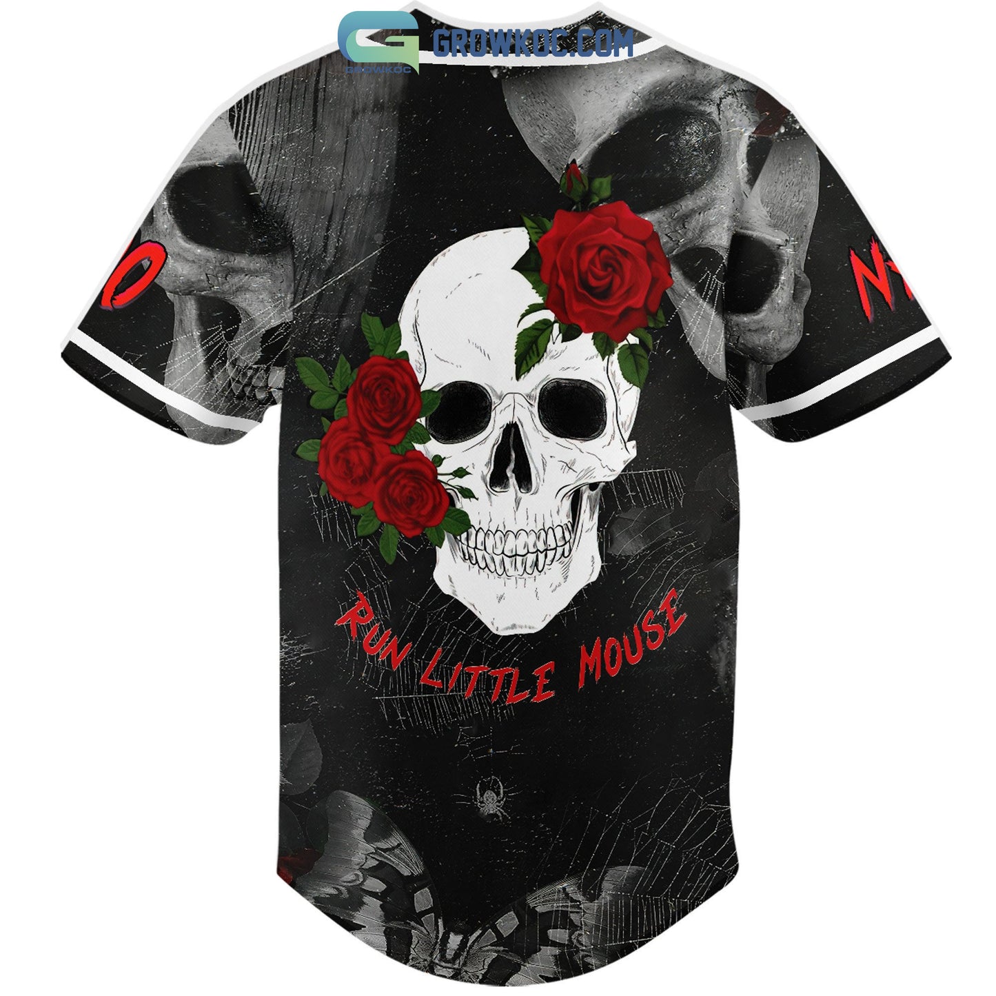 Haunting Adeline Run Little Mouse Personalized Baseball Jersey