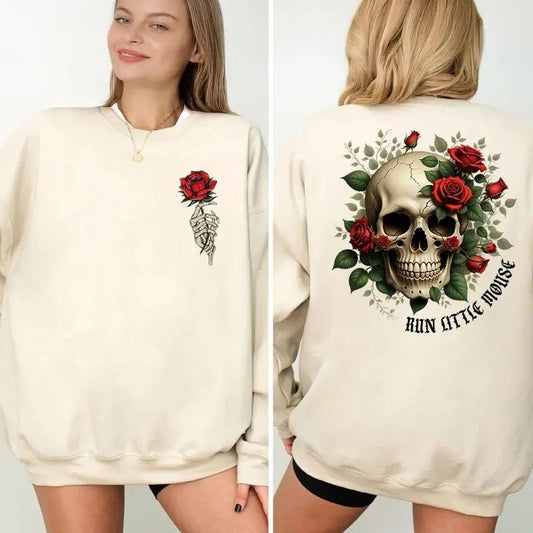 Haunting Adeline Sweatshirt, Run Little Mouse Hoodie, Zade Meadows Dark Romance Gift, Booktok Merch, HD Carlton Bookish...