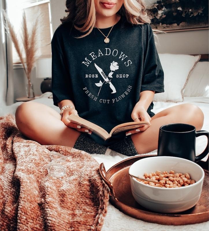 Haunting Adeline T-Shirt Zade Meadows Merch Romance of the Stars Dark Romance Gift for Her Booklover T shirt BookTok Smut...