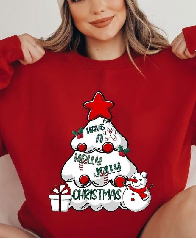 Have a Holly Jolly Christmas Sweatshirt, Retro Christmas Sweater, Cute Christmas Sweatshirt, Holly Jolly ,Christmas Gifts...