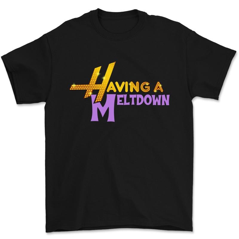 Having A Meltdown T-Shirt, Aesthetic Mental Health Matters Cotton T-Shirt, Trendy Disco Glitter Hannah Montana T-Shirt,...