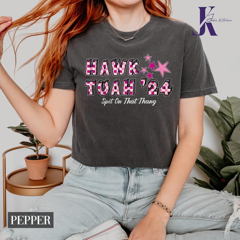 Hawk Tuah 24 Spit On That Thang Shirt, Hawk Tuah Shirt, Spit on That Thing Girl, Hawk Tuah 2024 Sweatshirt Hoodie