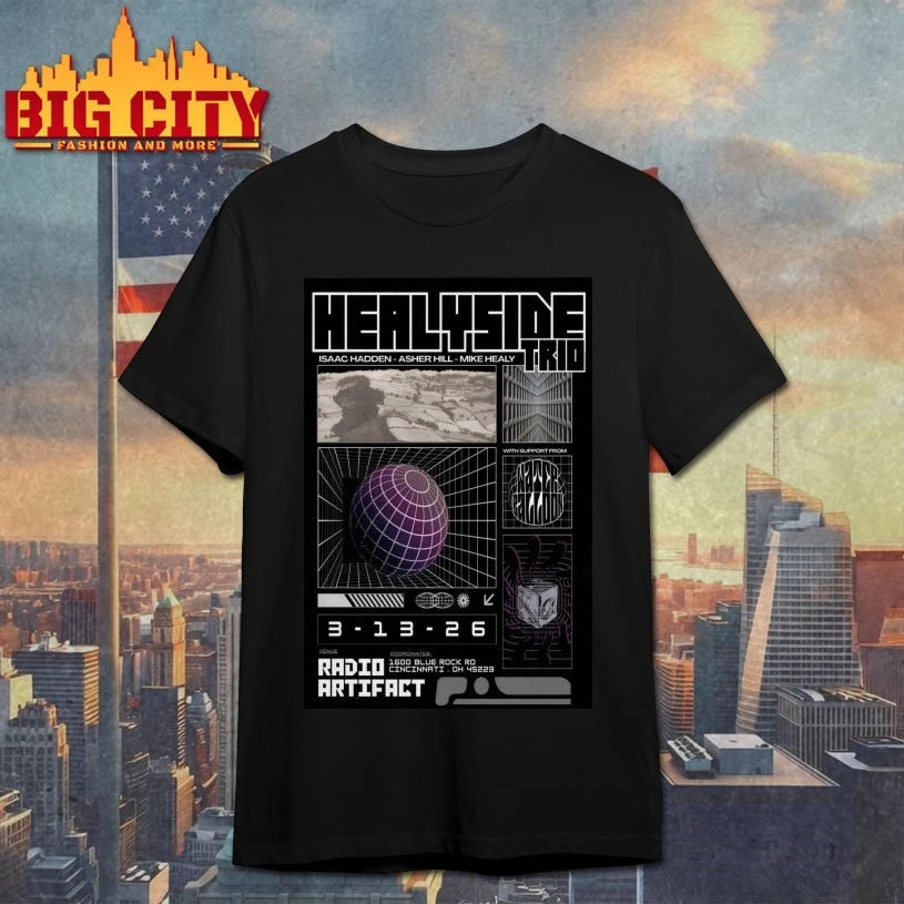 Healyside Trio Mar 13 2026 Radio Artifact Cincinnati OH Poster shirt