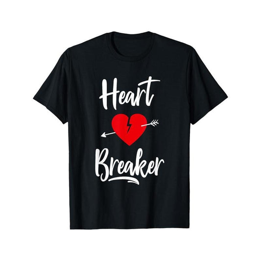 Heart Breaker" Funny Valentine's Day T-Shirt for Men