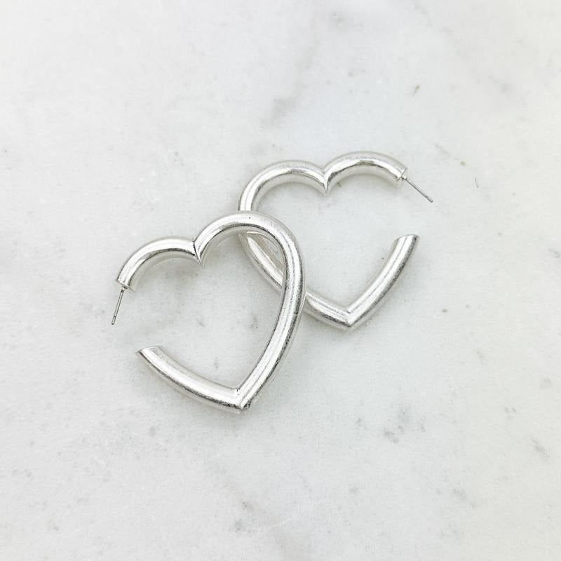 Heart Hoop Earrings *Final Sale* T-Shirts, Hoodie, Sweatshirt | WearSparks.com