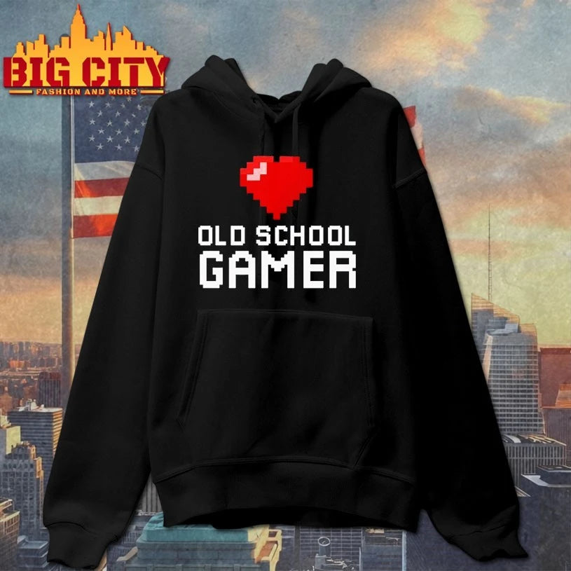 Heart old school gamer shirt