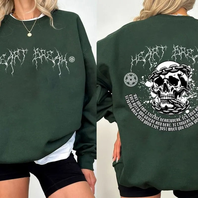 Heartbreak Sweatshirt, Cat and Mouse Duet Hoodie, H.D. Carlton, Dark Romance Merch, Booktok Unisex Soft Comfort Crewneck...