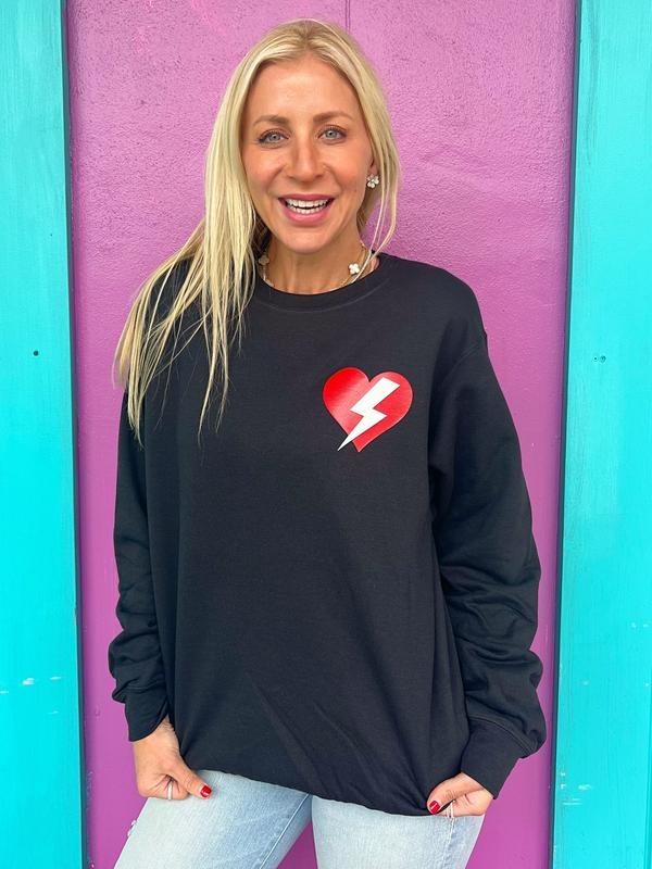 Heartbreaker Black Sweatshirt T-Shirts, Hoodie | WearSparks.com