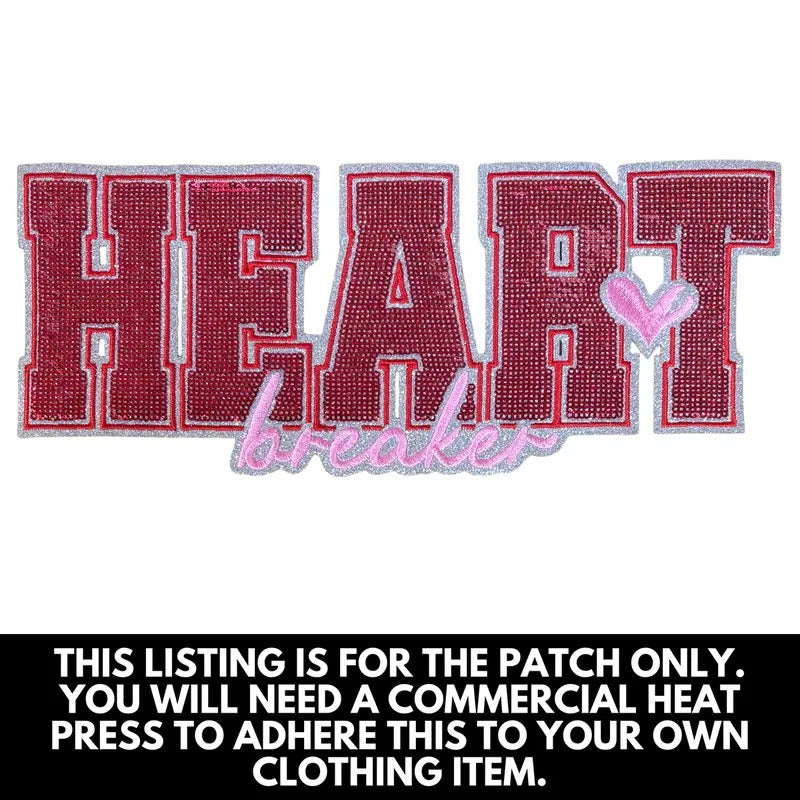 Heartbreaker Sequin Patch - PATCH ONLY T-Shirts, Hoodie, Sweatshirt | WearSparks.com