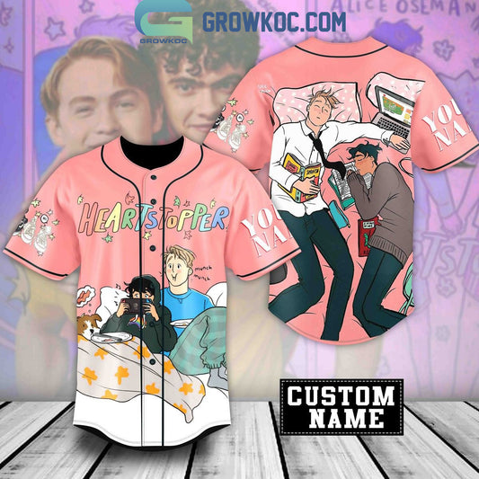 Heartstopper School Love Fan Personalized Baseball Jersey