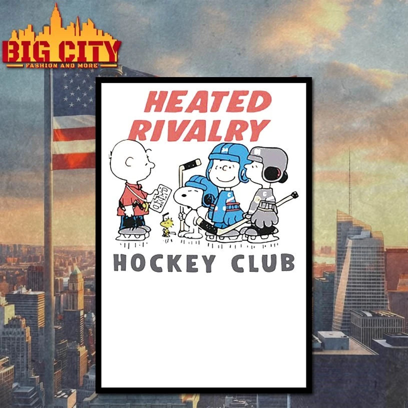 Heated Rivalry Hockey Club Peanuts shirt