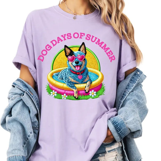 Heeler Dog Days of Summer Shirt ~ Unisex Apparel Relaxed Fit Printed In The USA Clothing Womenswear Casual Comfort Cotton...