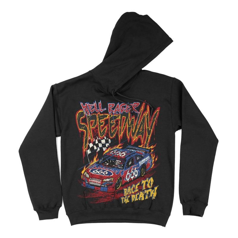 Hell Racer - Hoodie Graphic T-Shirts, Sweatshirt | WearSparks.com