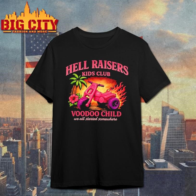 Hell Raisers Kids Club Voodoo Child Tricycle Shirt