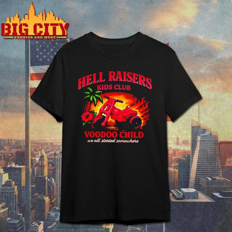 Hell Raisers kids club Voodoo Child shirt
