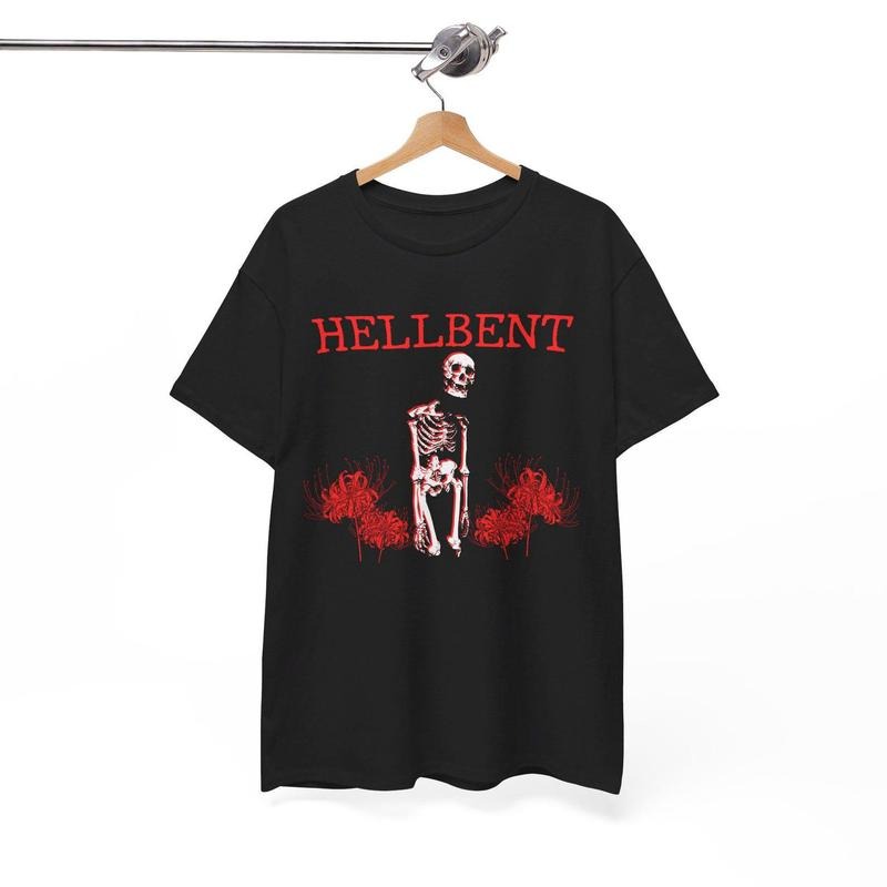 Hellbent Skeleton T-Shirt Hoodie, Sweatshirt | WearSparks.com