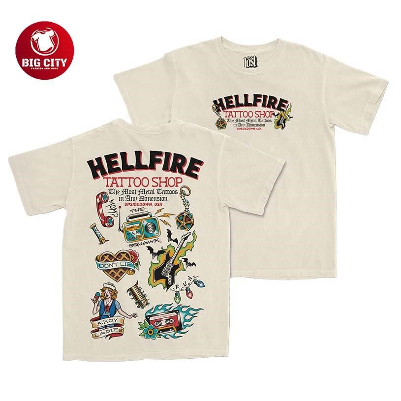 Hellfire Tattoo 2026 Two Sided Shirt