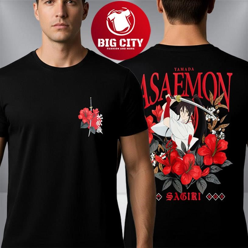Hell’s Paradise Season 2 Yamada Asaemon Sagiri Two Sided Shirt