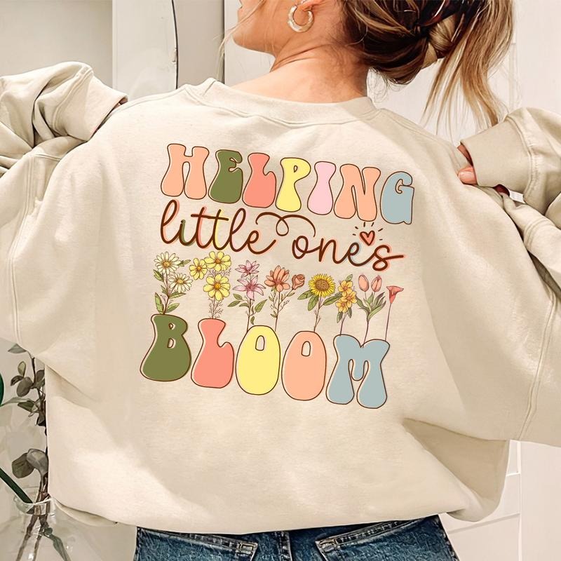 Helping Little One Bloom Shirt, NICU Nurse Sweatshirt Best Price Hoodie | WearSparks.com